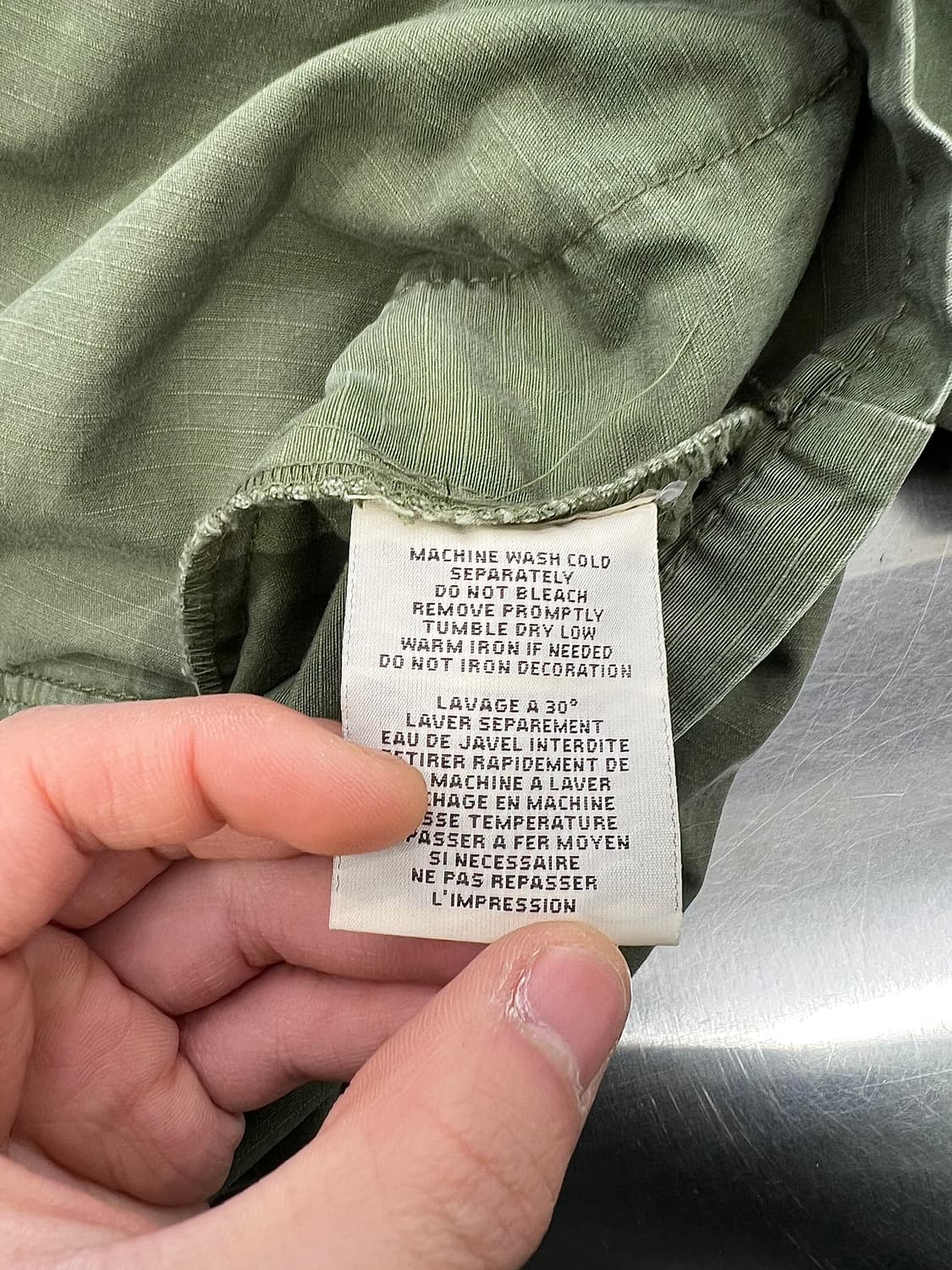 데님 앤 서플라이 랄프로렌 정글 퍼티그 1/2 셔츠 자켓 상품이미지9