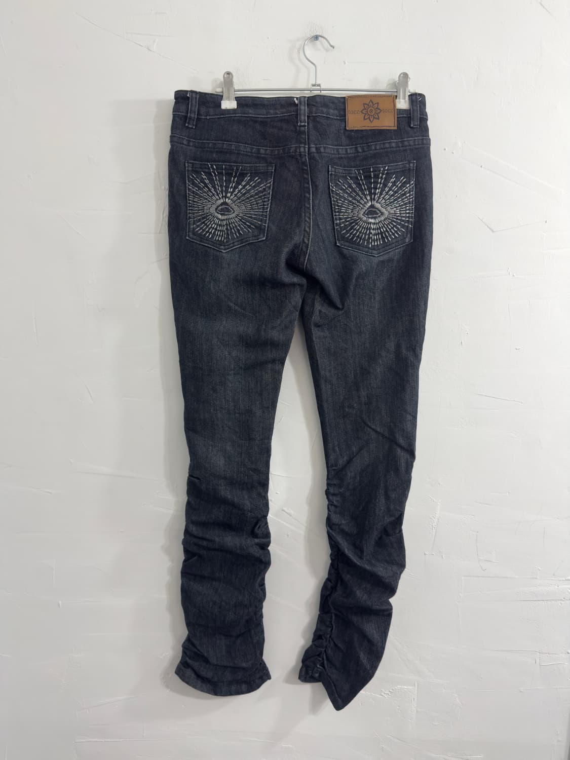 toco toco denim shirring pants 상품이미지2