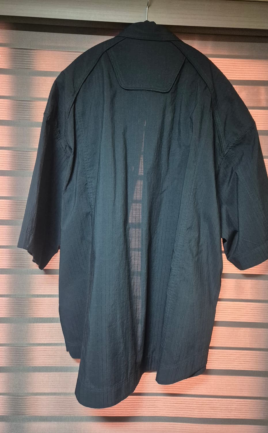 [48]준지 24ss 팬시 코튼 스트라이프 반팔 셔츠 상품이미지2