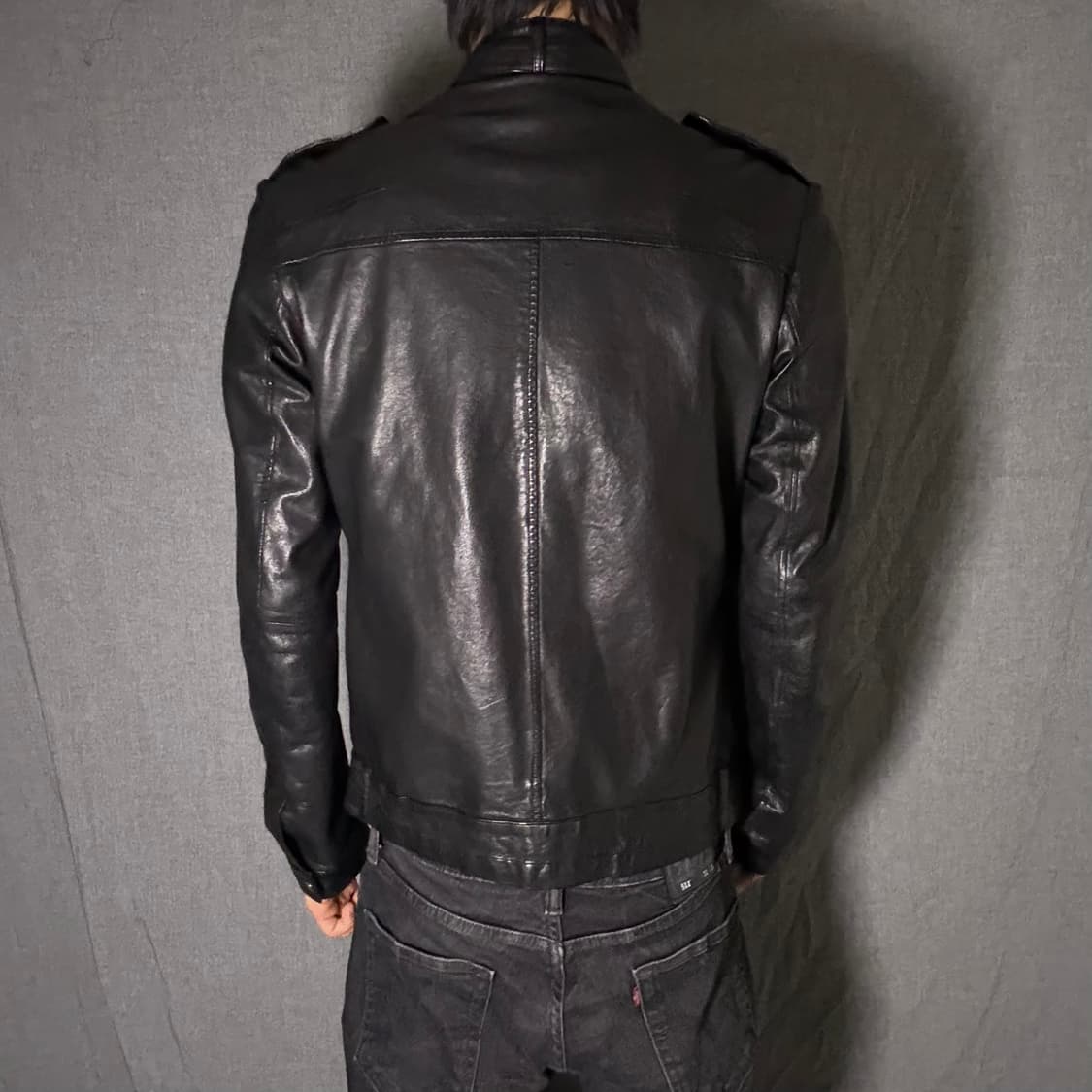 ltaly lamb skin pocket jacket 상품이미지6