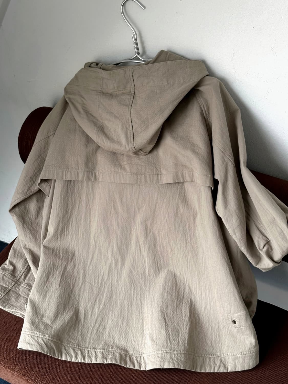 Natural cotton mid mods coat 상품이미지4