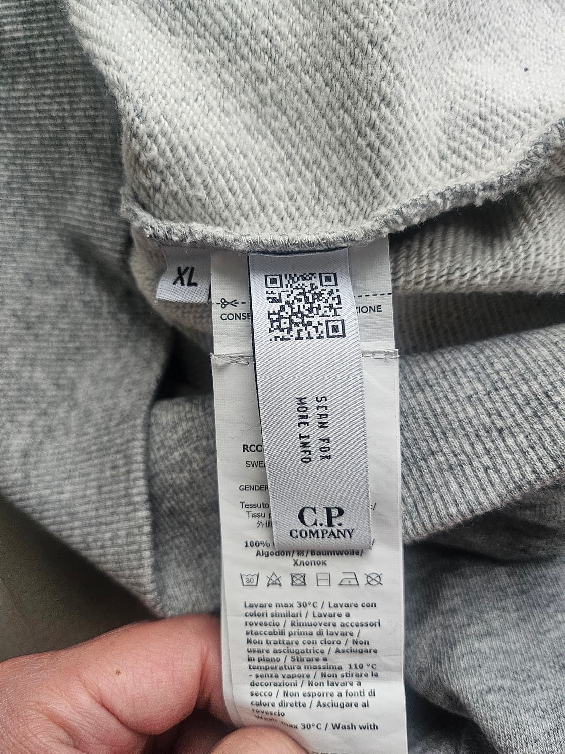 [거의 새것] CP컴퍼니 맨투맨 긴팔 티셔츠 XL 상품이미지4