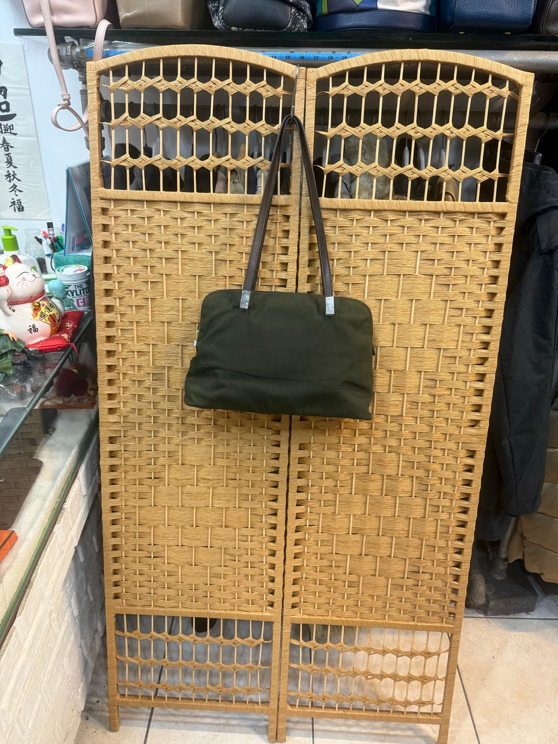 정품 구찌 캔버스 빈티지 숄더백 팝니다 상품이미지1