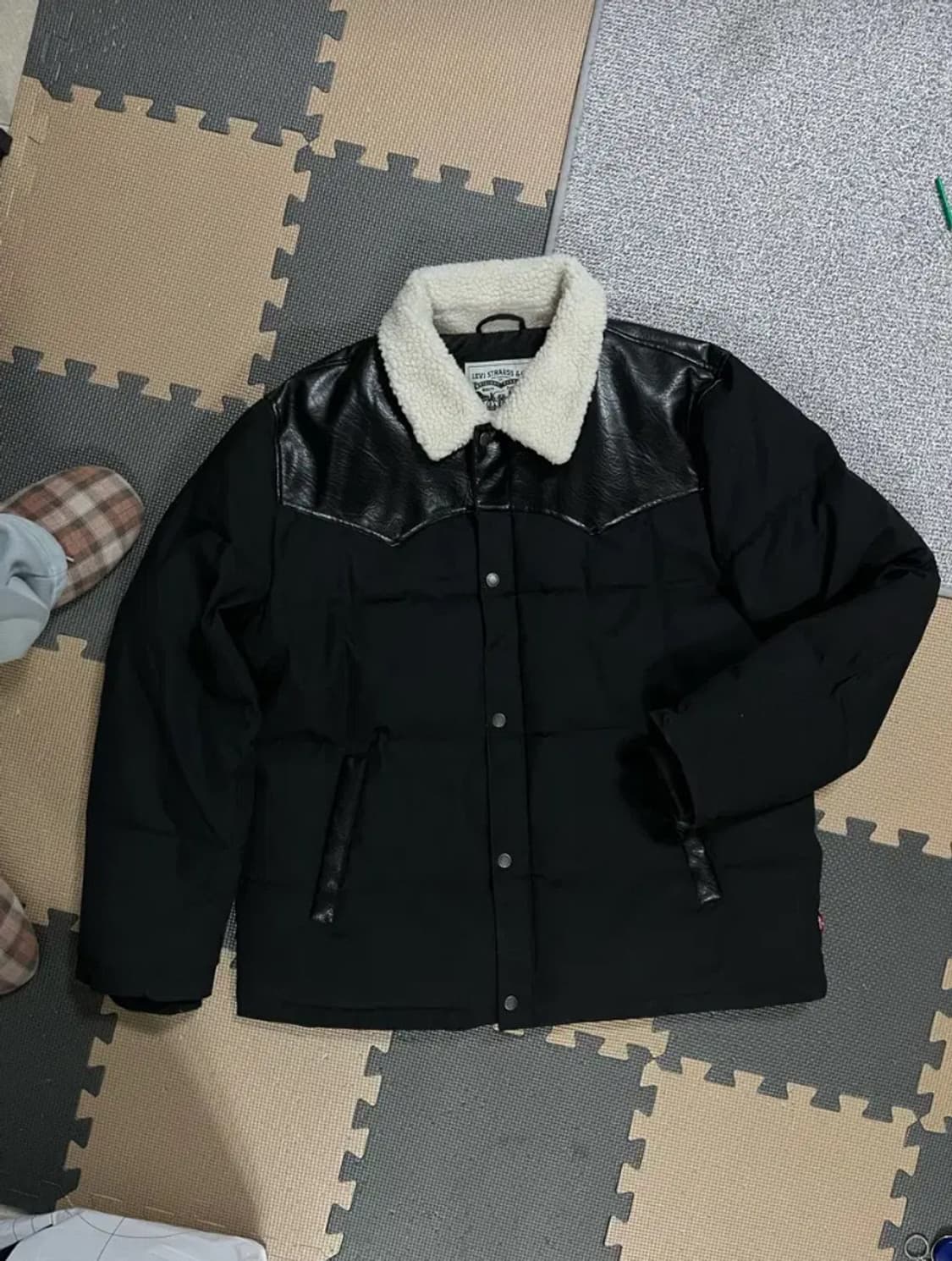 (XL) 리바이스 웨스턴 쉐르파 패딩 levis 상품이미지1