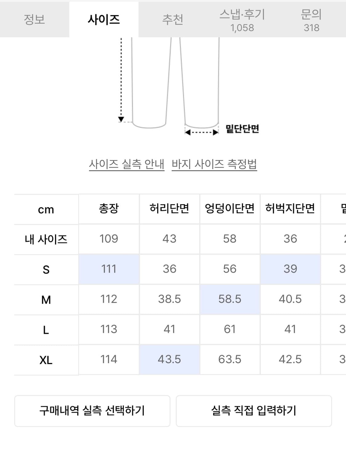 스켈리웩 벌룬핏 데님 L사이즈 상품이미지6