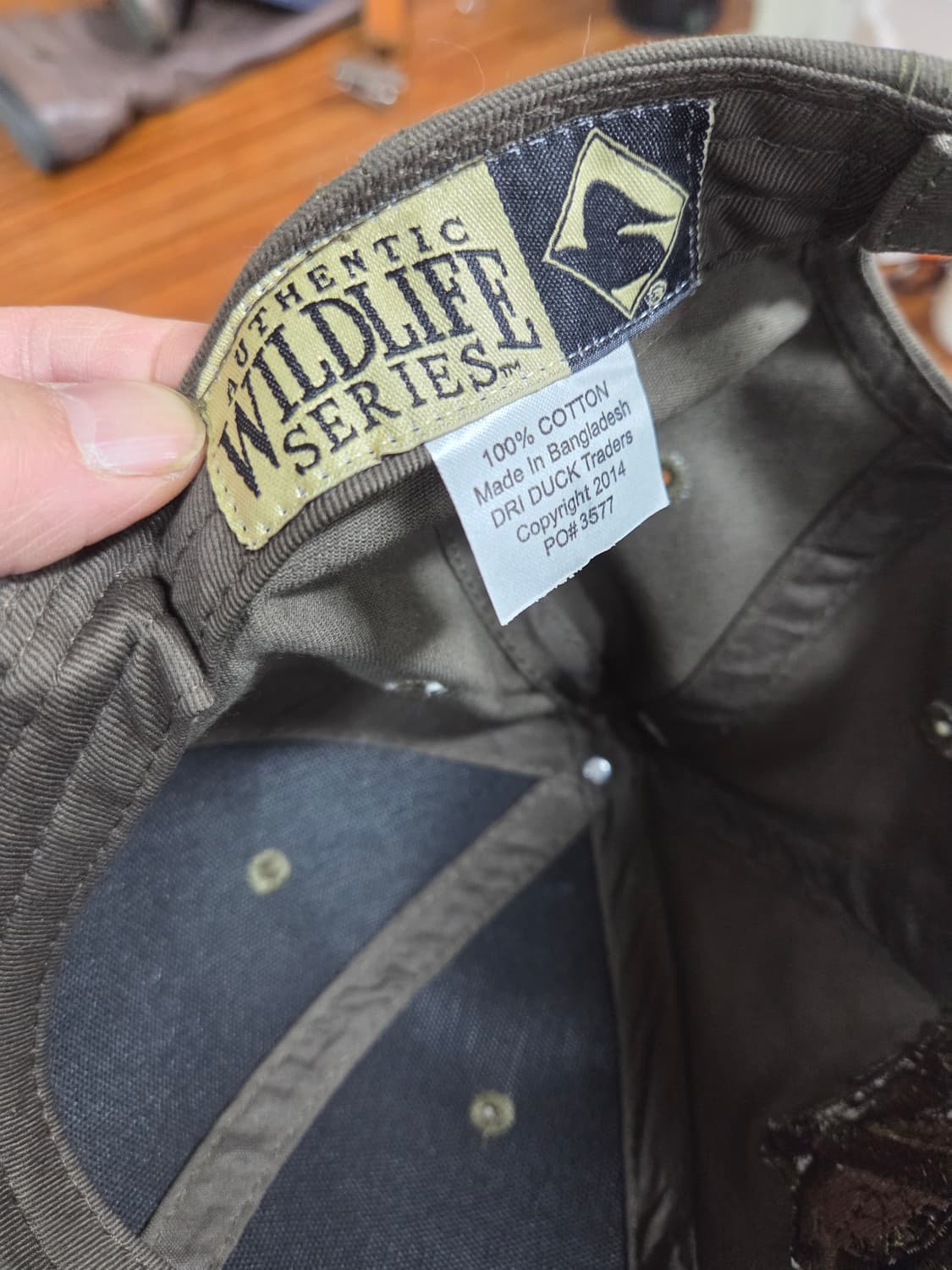 Dri duck 빈티지 코튼 볼캡 모자 프리  상품이미지5