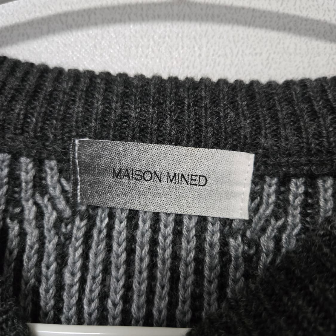 메종미네드 울 니트 / 남성 니트 / 남자 니트 상품이미지4