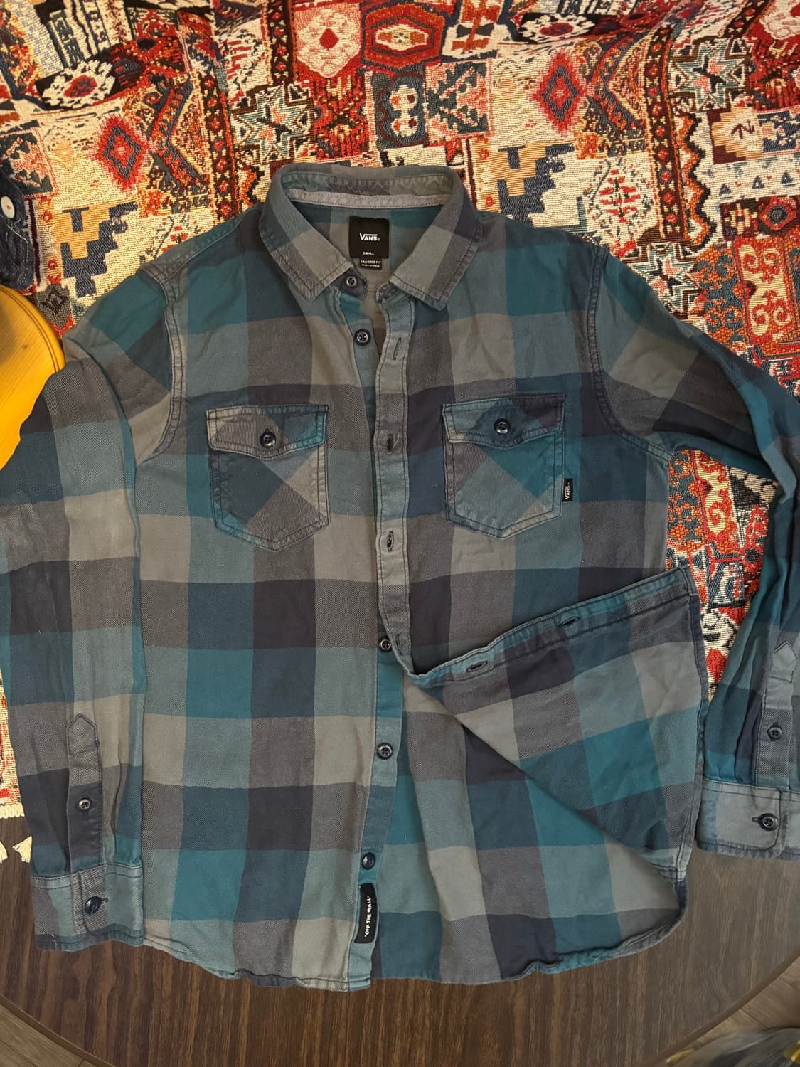 Vans Box Flannel Shirt check pattern 상품이미지1