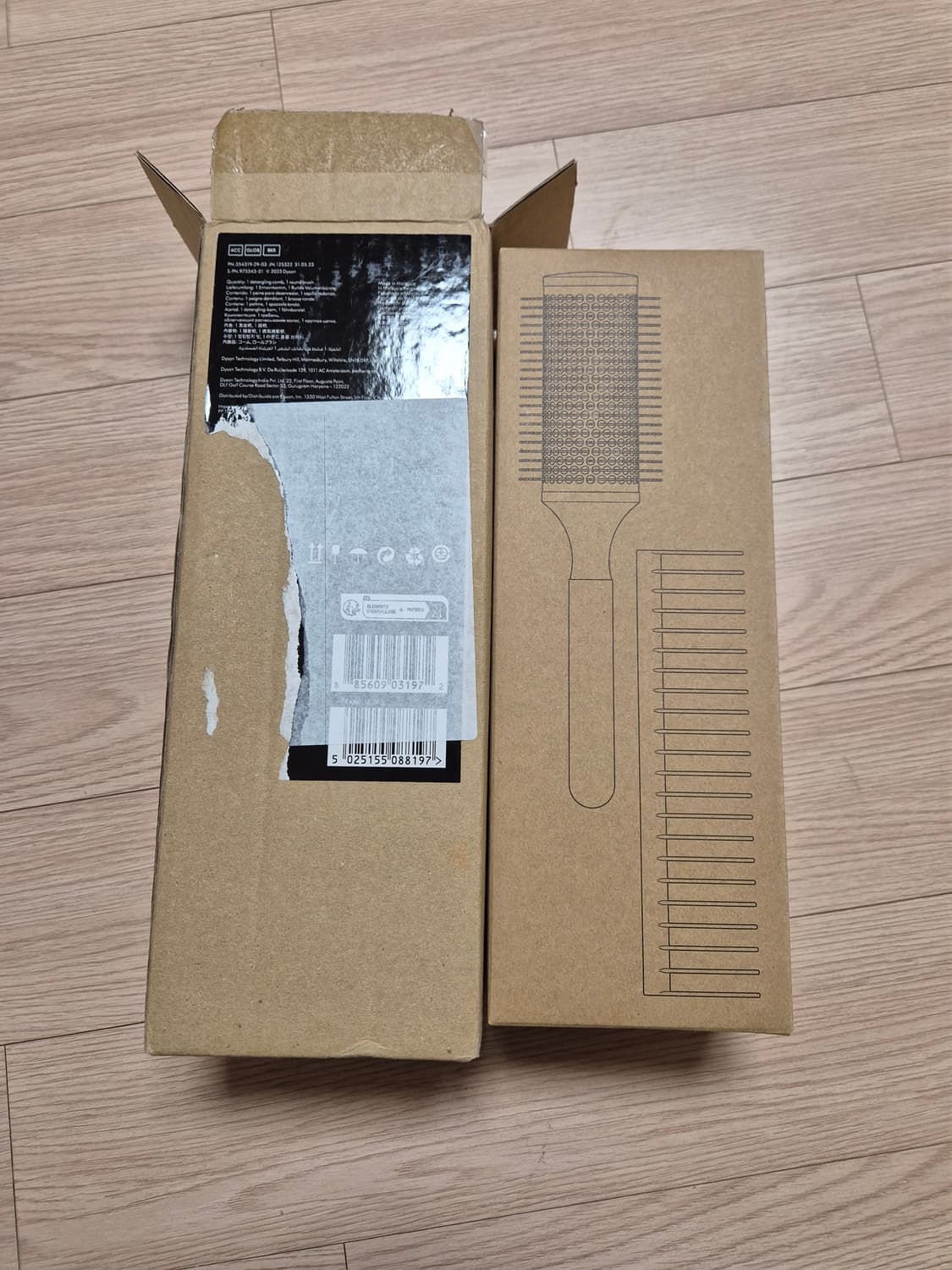 (새상품) 다이슨 35mm 라운드 브러쉬와 엉킴방지 빗 상품이미지2