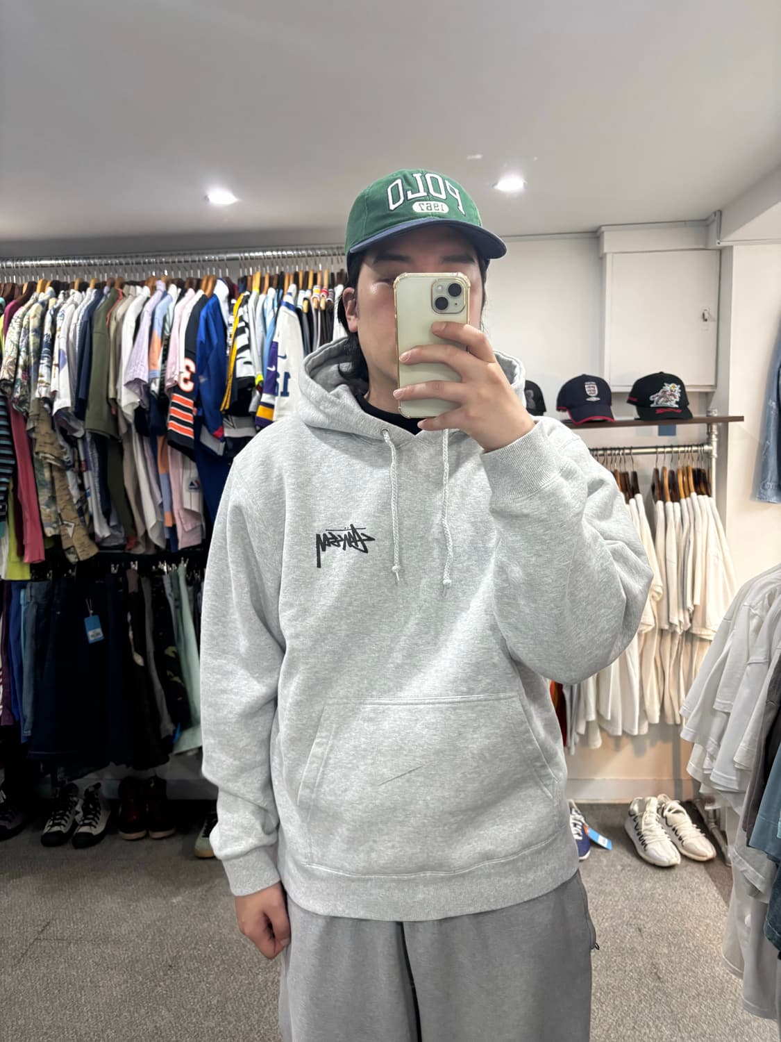 스투시 피스 앤 러브 후드 상품이미지7
