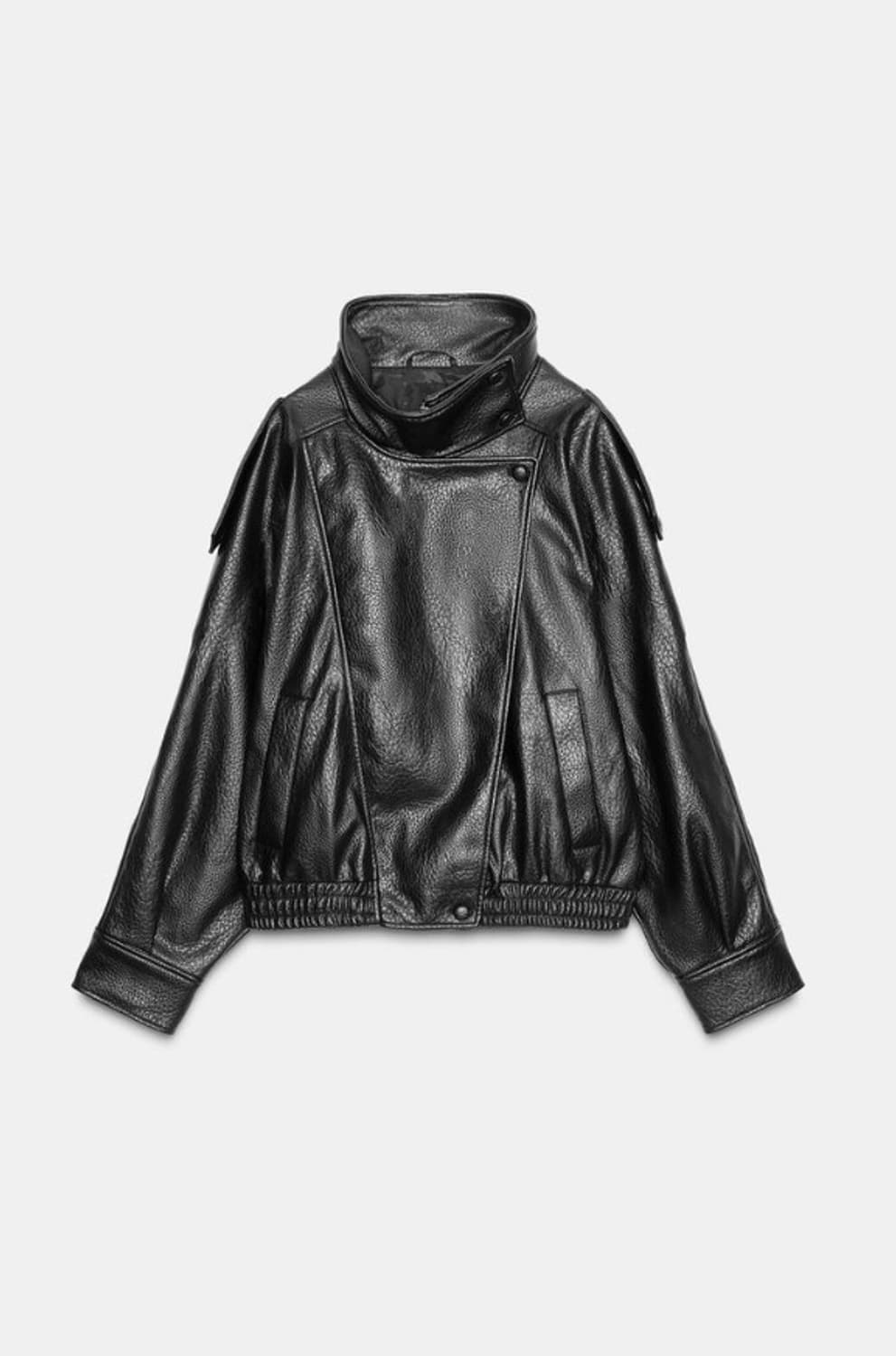 자라 생로랑맛 가죽자켓 상품이미지2