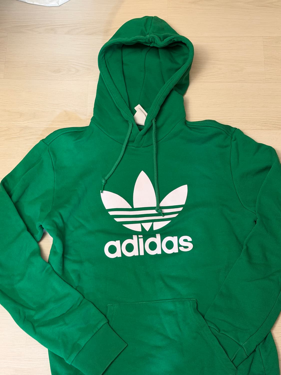 아디다스 빅로고 후드티 (그린) 상품이미지2