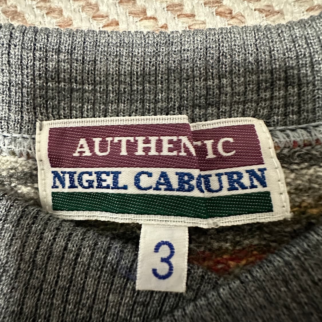 NIGEL CABOURN japan made knit vest 상품이미지3