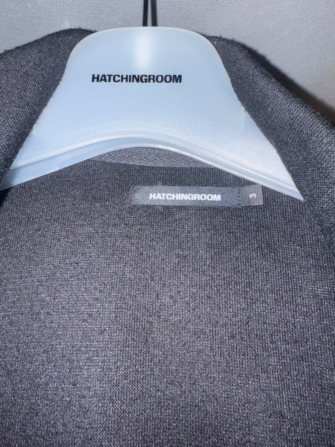 해칭룸 Double Sleeve Track Cardigan Black 상품이미지5