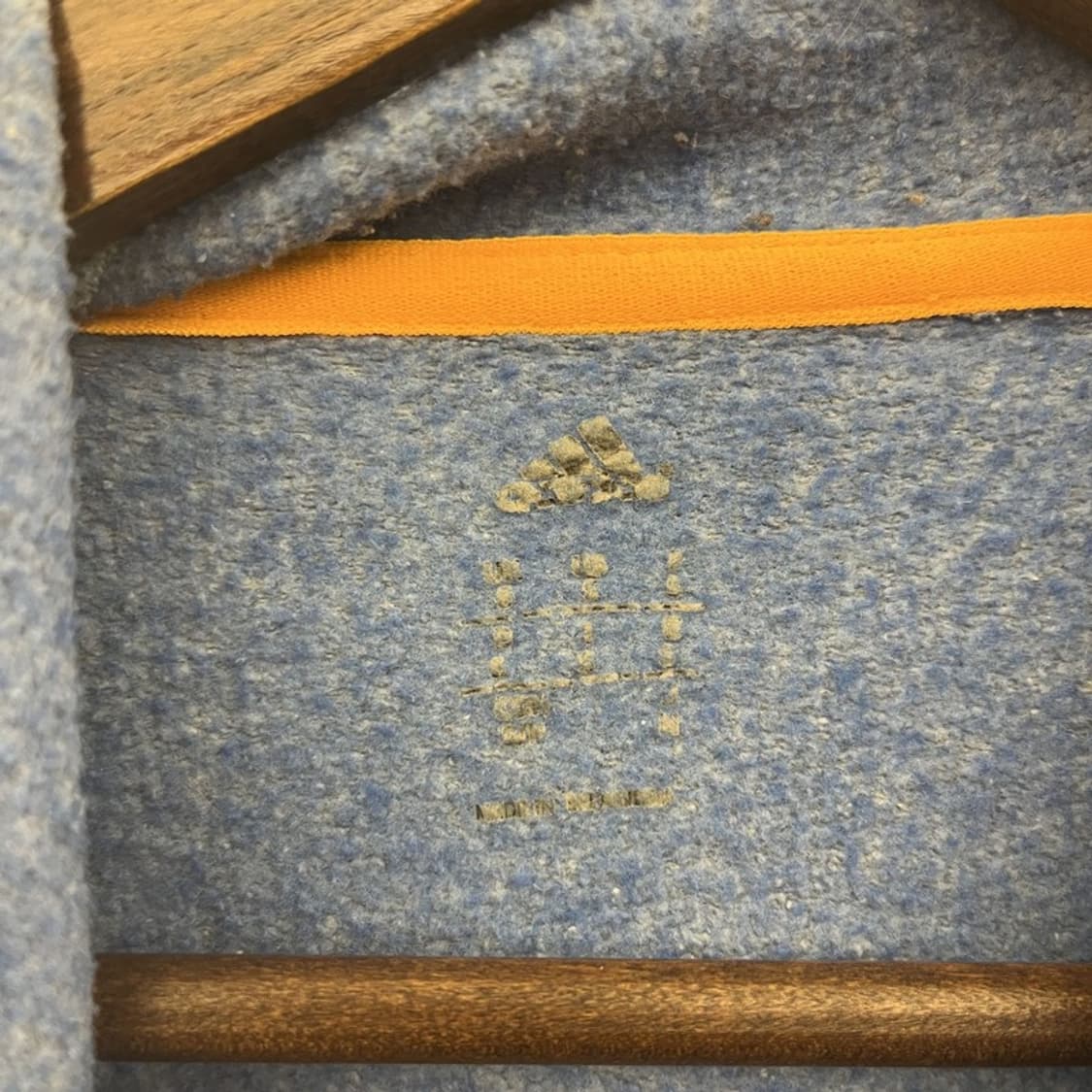 아디다스 빈티지 레트로 00's Y2K 배색 후드티 M C10054 상품이미지5