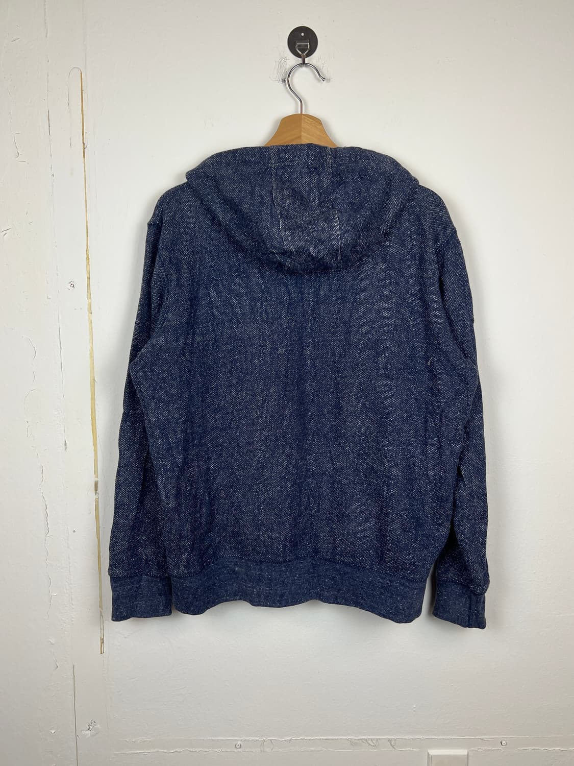 JPN Royalty 네이비 패턴 후드 집업 L 상품이미지2