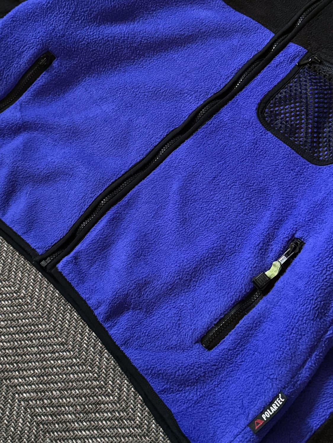 90s 에디바우어 EBTEK 플리스 집업 자켓 (100-105) 상품이미지4