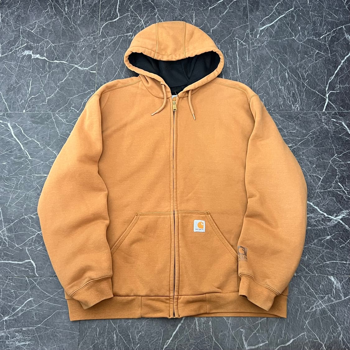 칼하트 오버사이즈 써멀 후드집업 상품이미지2