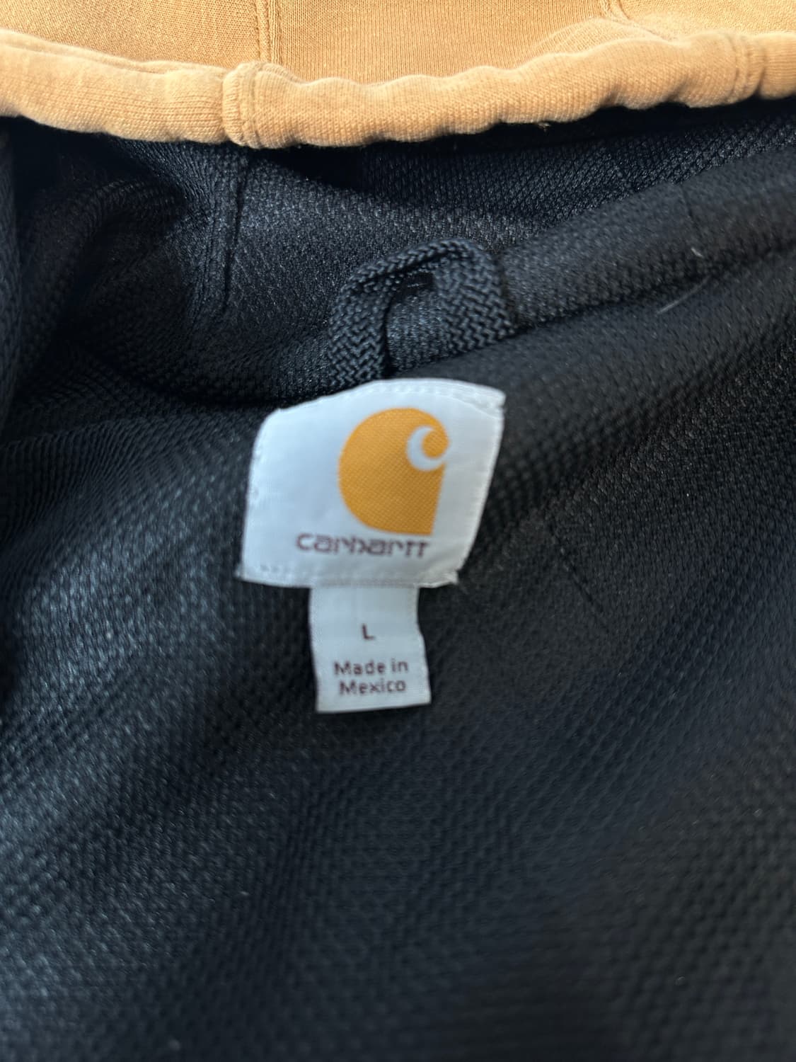 칼하트 레인디펜더 샌드컬러 후드 집업 상품이미지4