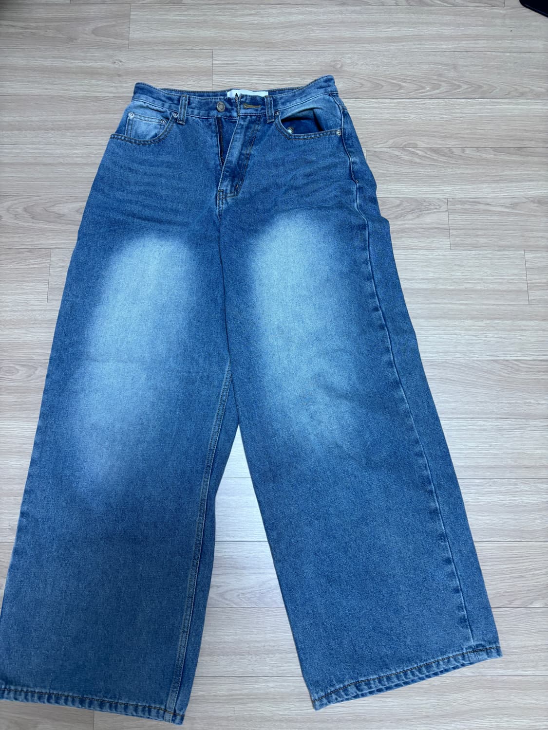 어반드레스 와이드 데님팬츠 상품이미지1