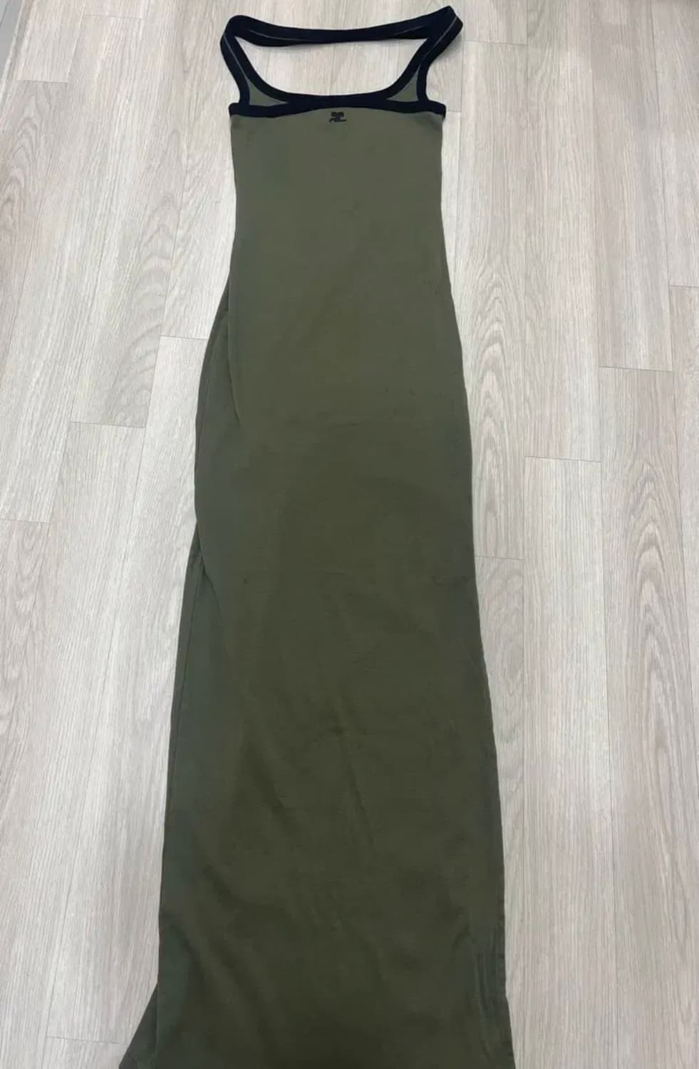 Courreges 꾸레쥬 콘트라스트 하이퍼볼 드레스 XS 상품이미지4