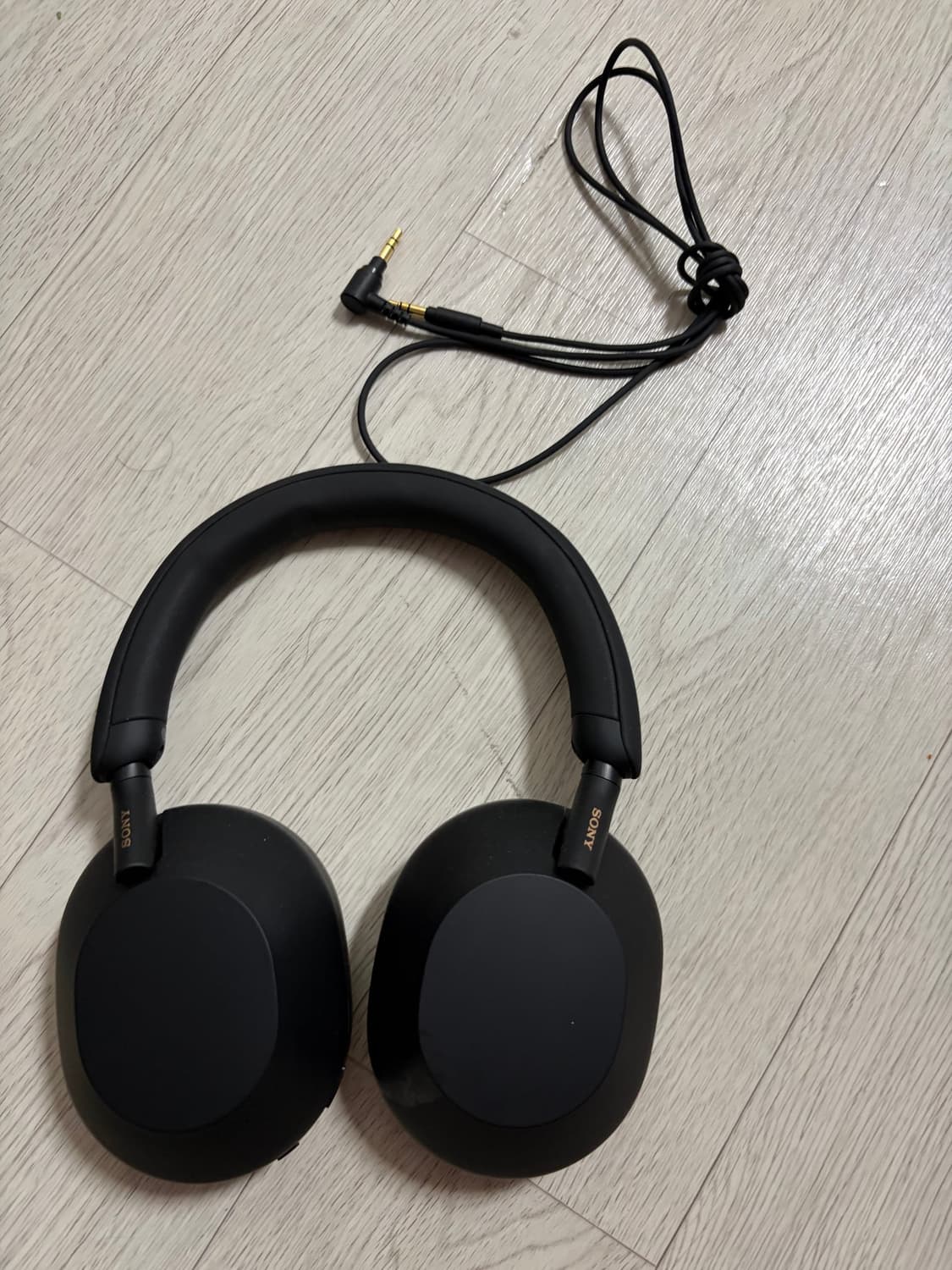 소니 WH-1000XM5 블랙 헤드폰 상품이미지1