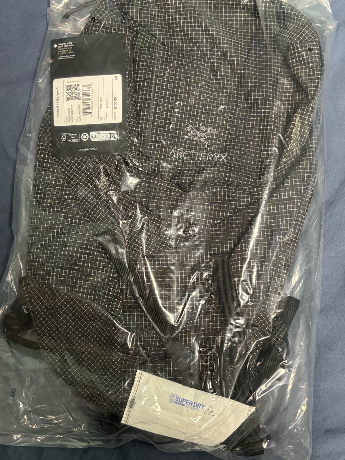 아크테릭스 컨실15 블랙 미개봉 상품이미지2