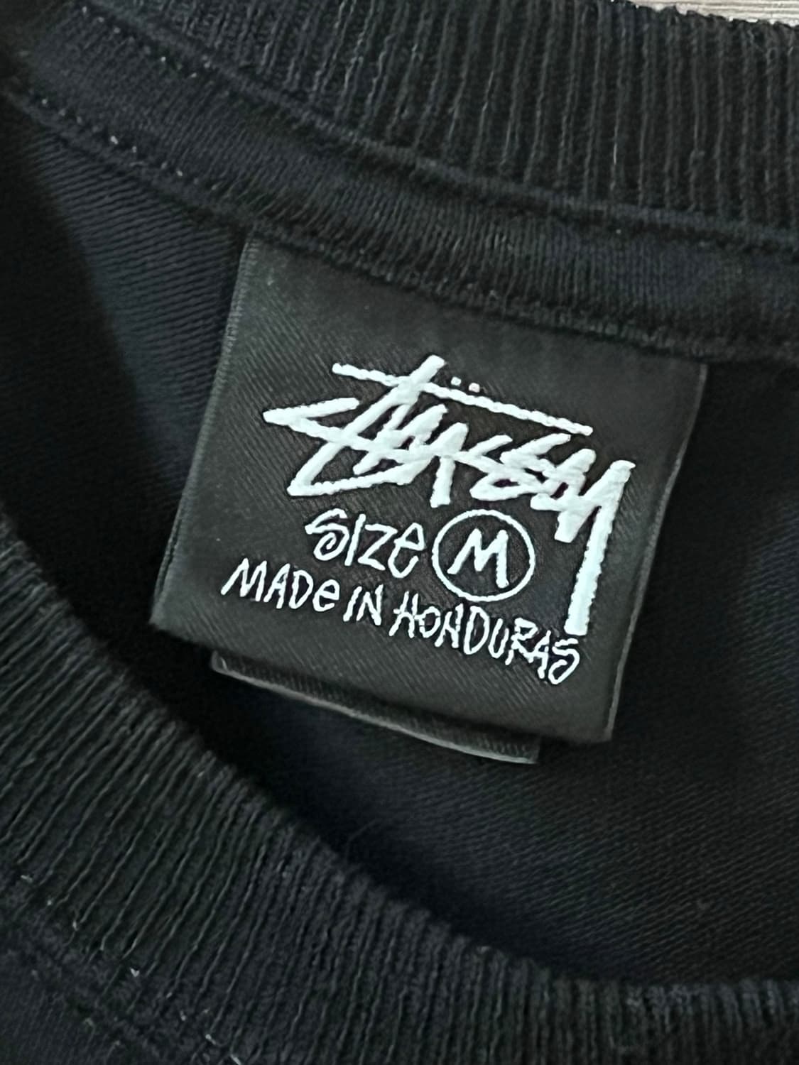 스투시 월드투어 티셔츠 반팔 블랙 상품이미지4