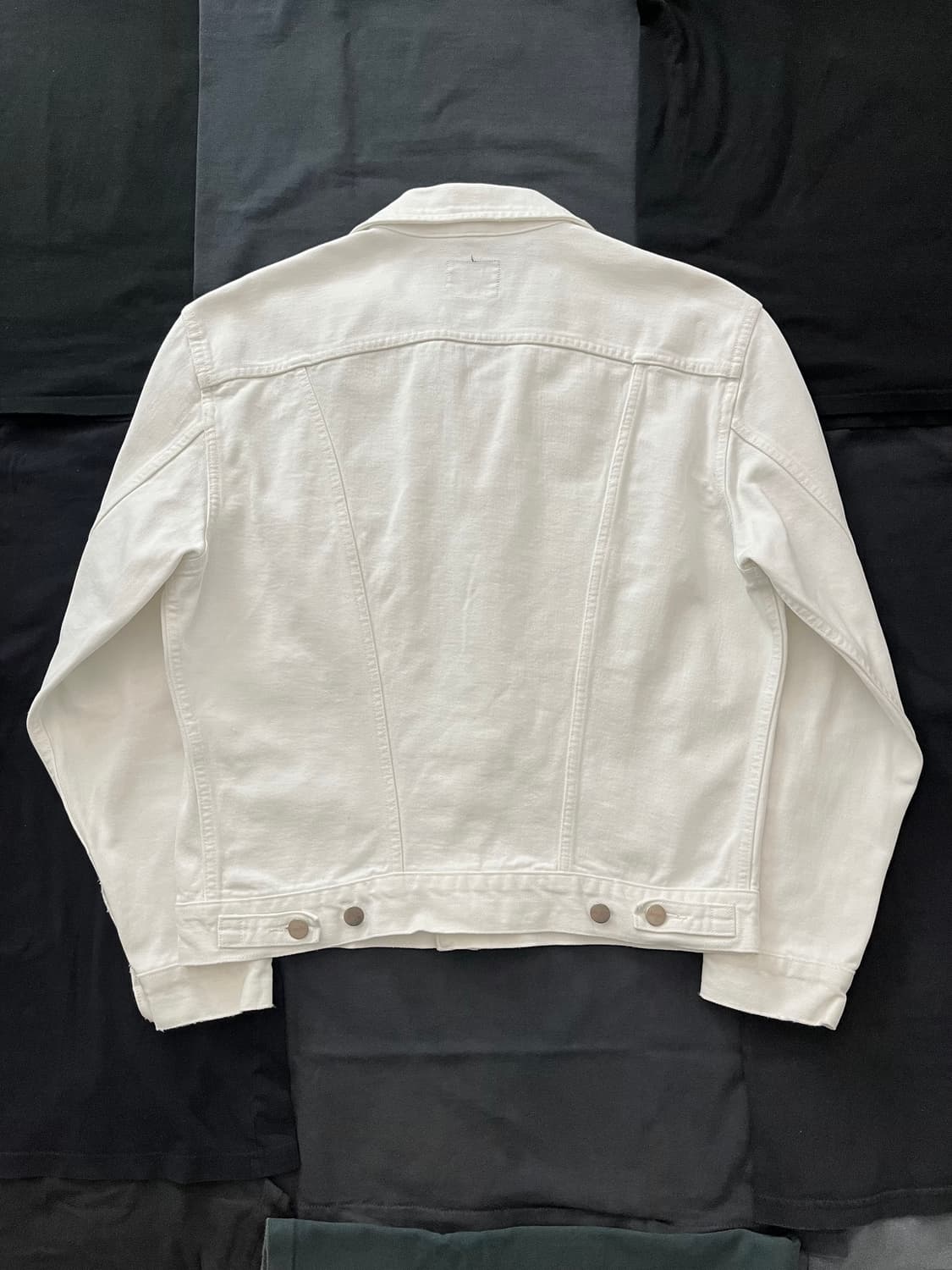 빈티지 랭글러 3세대 트러커 자켓 화이트 상품이미지3