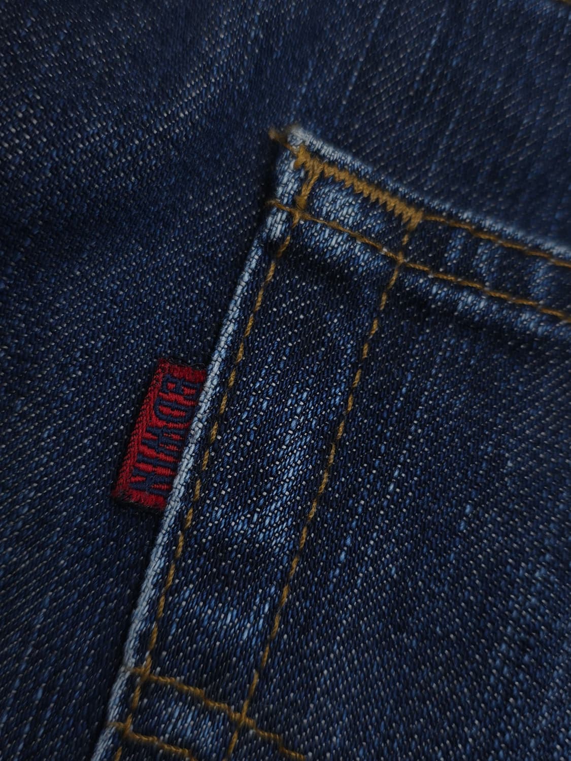 에드윈 503 레귤러핏 청바지⭐️소가죽탭 상품이미지10