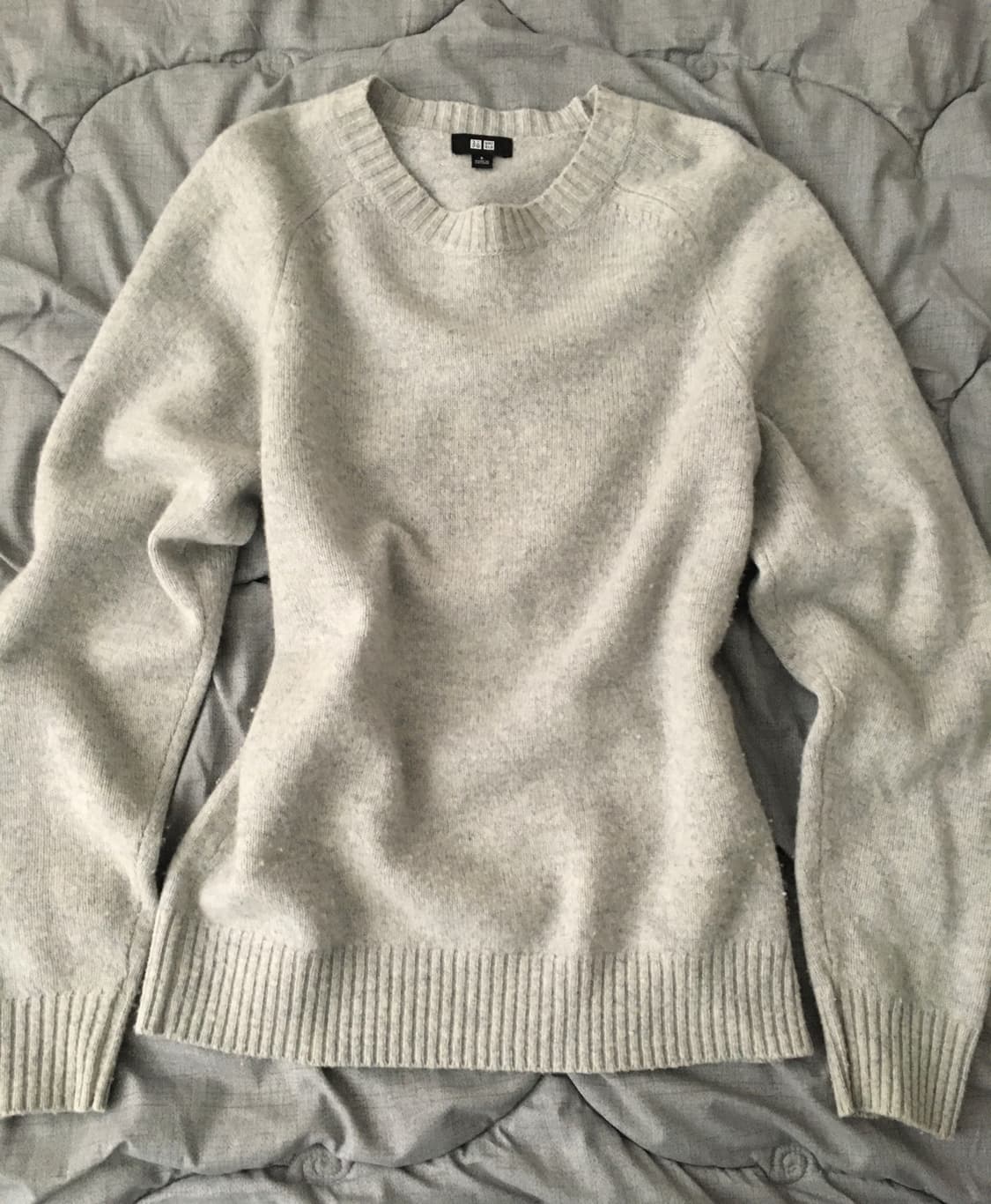 유니클로 회색 니트 상품이미지1