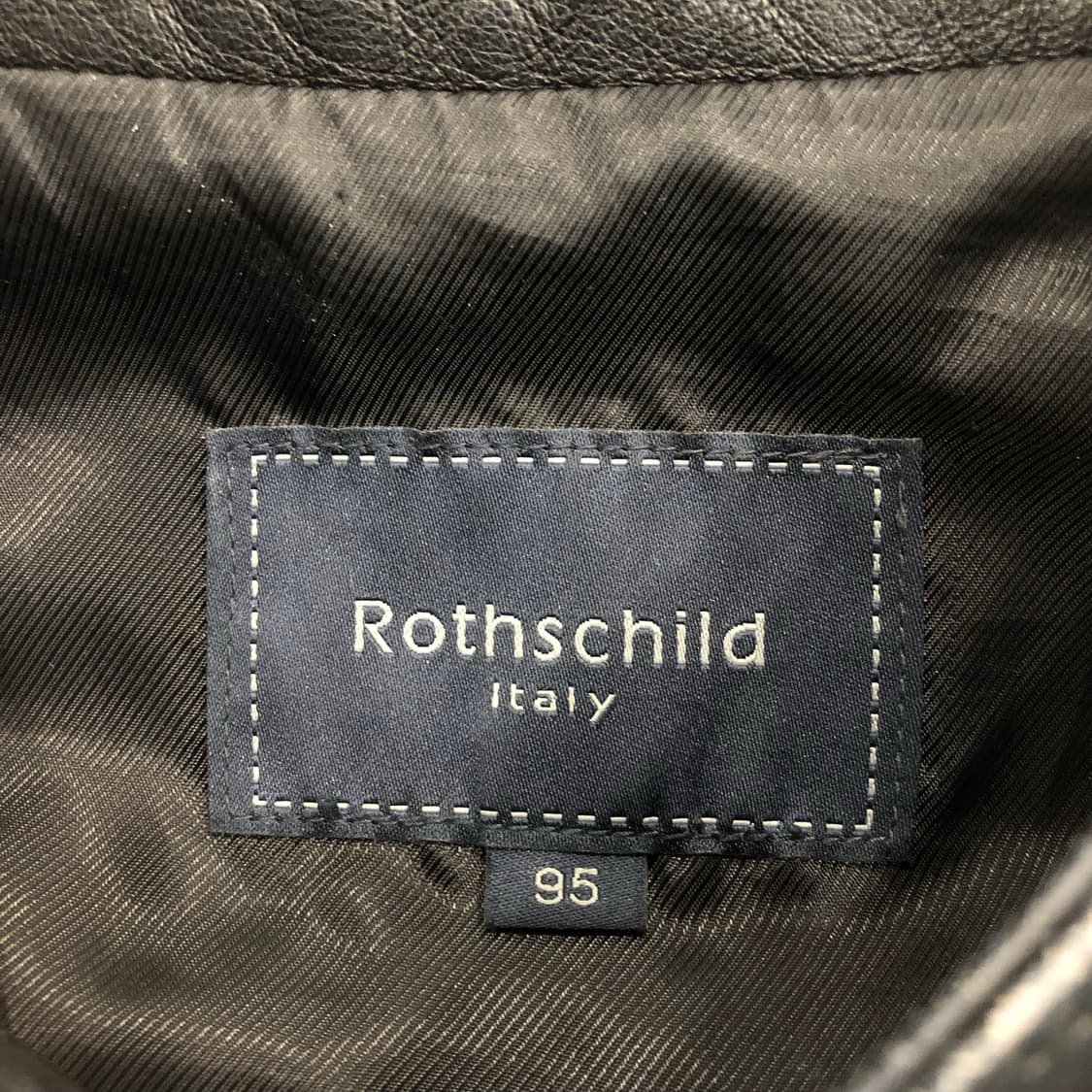 Rothschild 로스차일드 양가죽 레더 자켓 상품이미지5