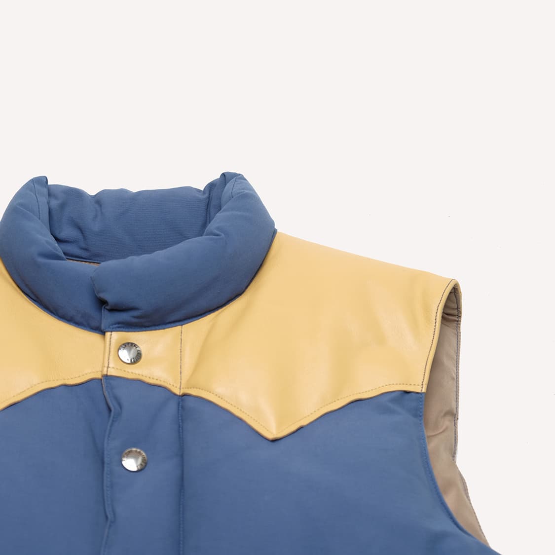 york leather 60/40 down vest 상품이미지2