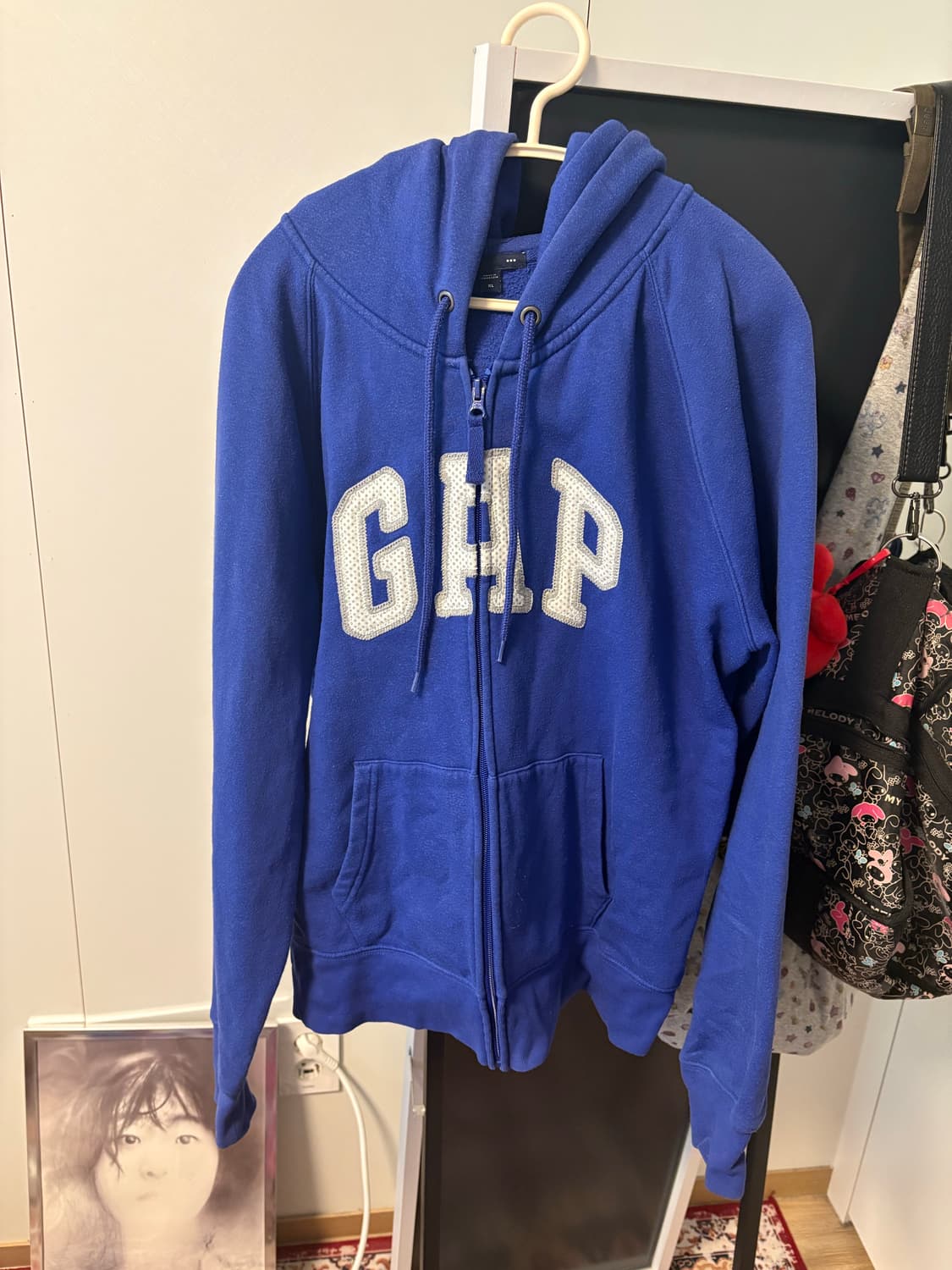 갭 도트 후드집업 상품이미지1