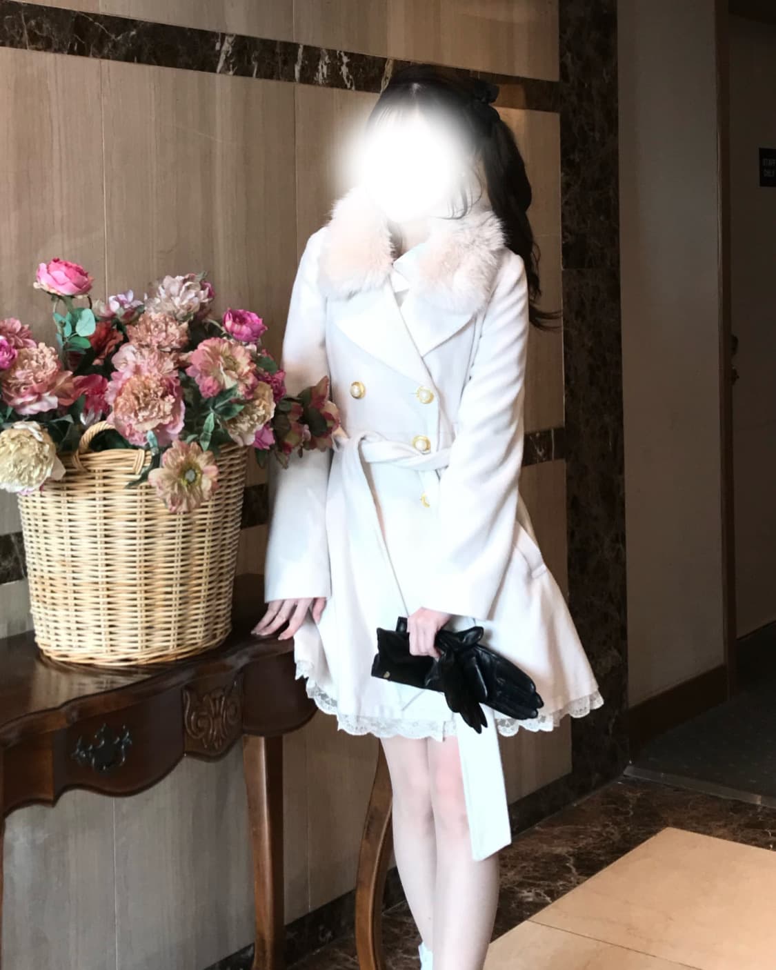 빈티지 금장 레이스코트 달천 히메로맨틱갸루 핀터깔 페어리 상품이미지1