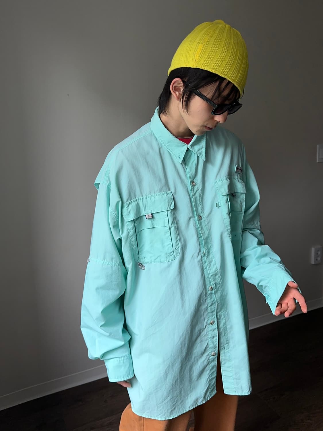 Columbia PFG 비비드 슈퍼오버 나일론 셔츠 상품이미지4