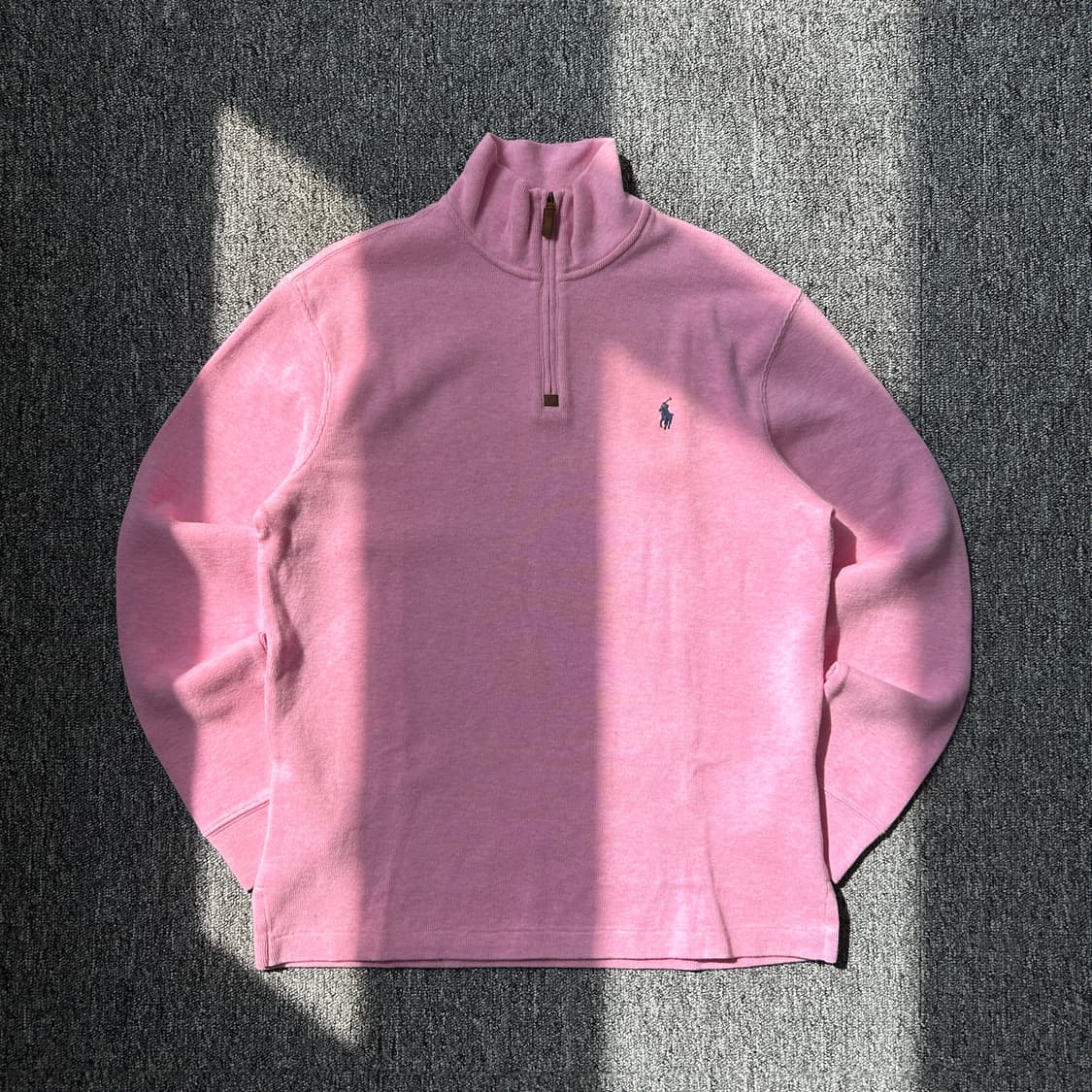 폴로 랄프로렌 핑크 하프집업 니트 상품이미지1