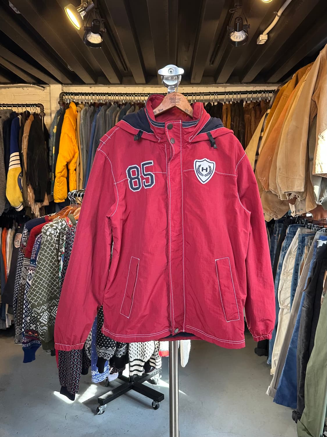 타미힐피거 올드스쿨 후리스 라이닝 트랙 자켓 상품이미지1