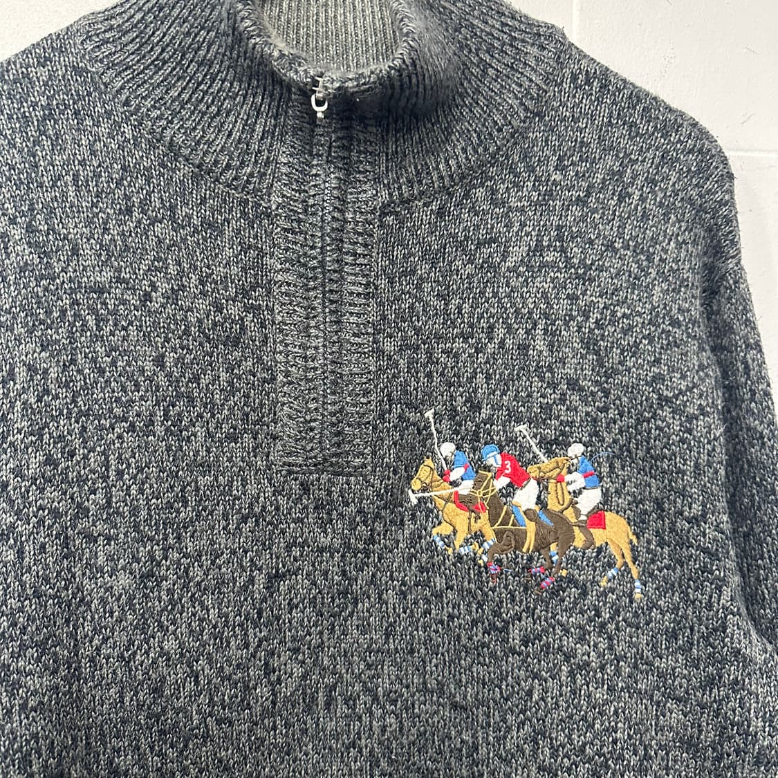 폴로 랄프로렌 멀티포니 하프집업 니트 상품이미지2