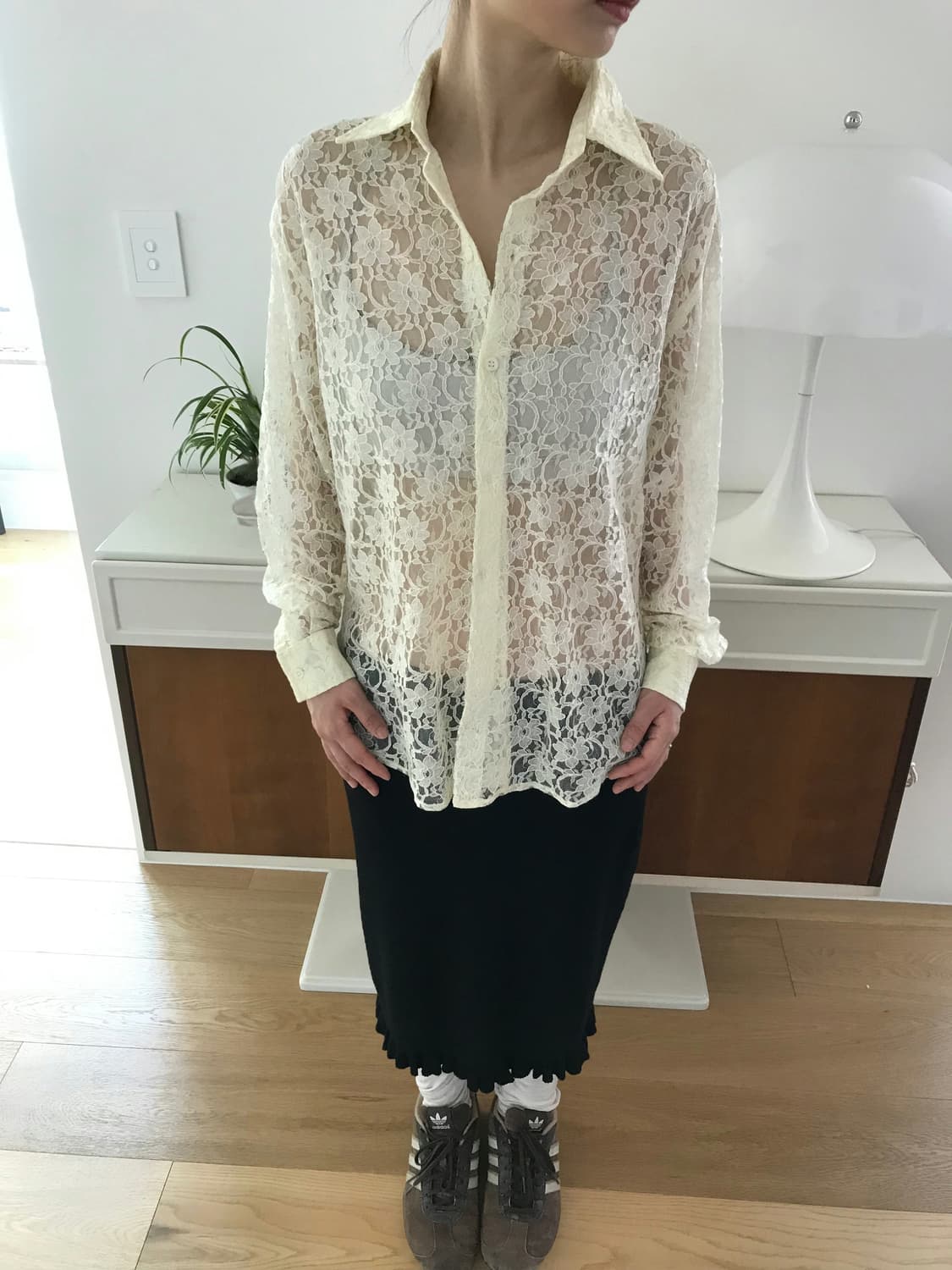 vintage lace shirts 상품이미지3
