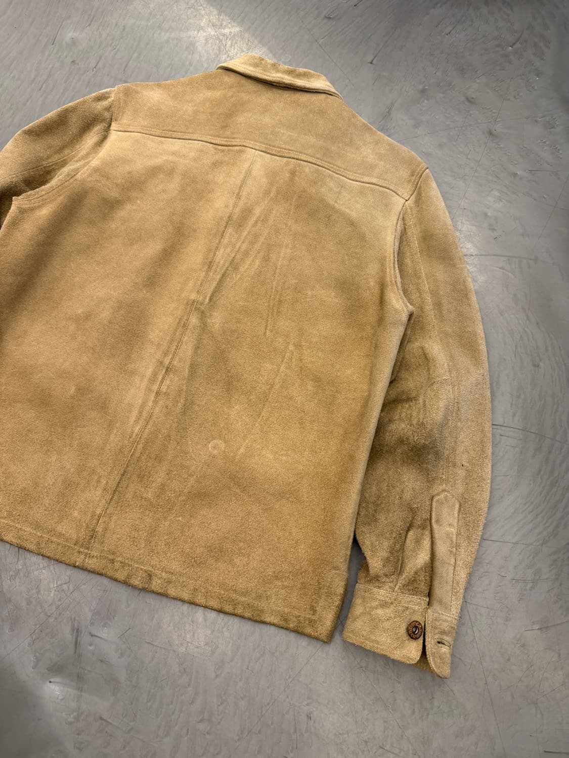 GAIJIN MADE by HIGH STANDARD 소가죽 스웨이드자켓 상품이미지10