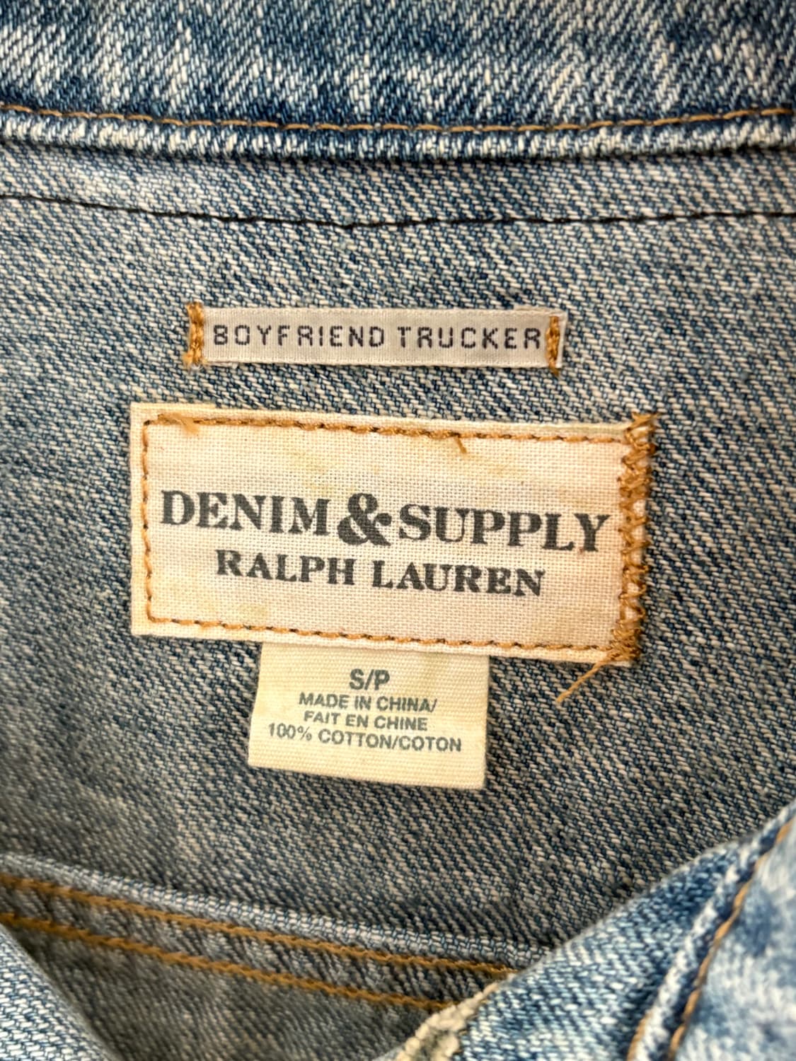 Denim&supply 데님 앤 서플라이 스터드 데님 트러커 자켓  상품이미지10