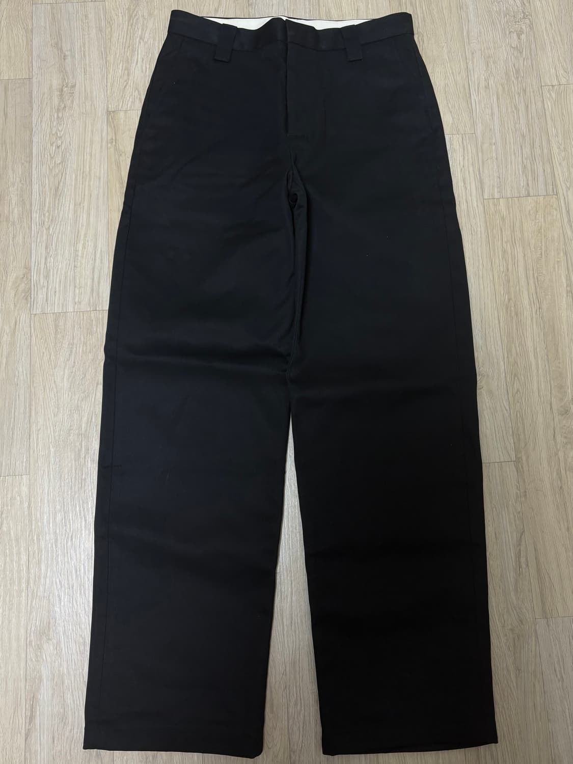 무신사 스탠다드 레귤러 치노 팬츠 블랙 30 상품이미지1