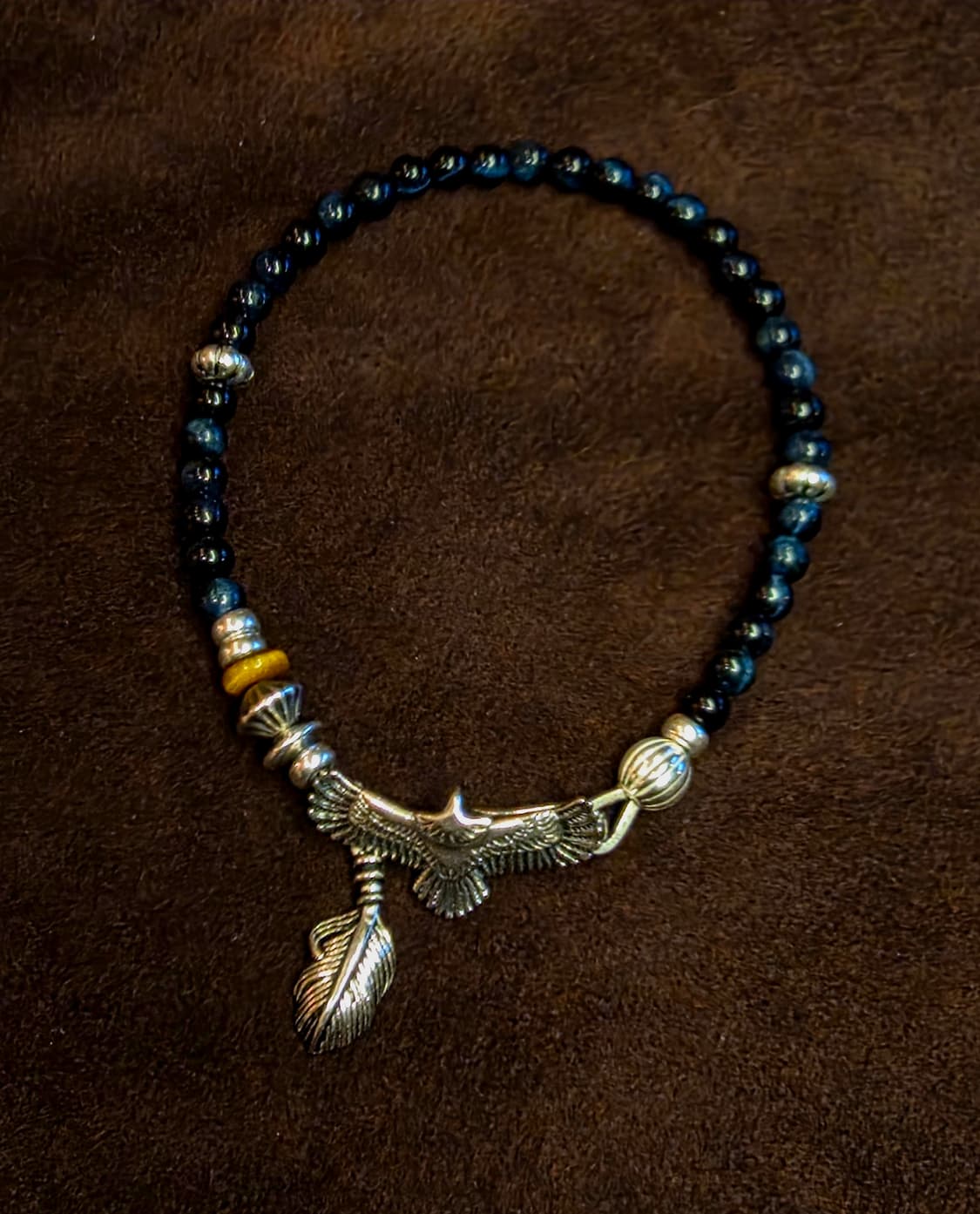 🦅 Silver 925 Eagle Stone Bracelet 🦅 상품이미지3