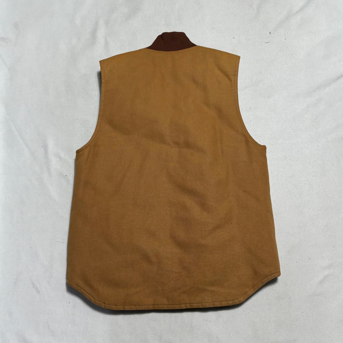 S 칼하트 베이지 워크 조끼 베스트 상품이미지3