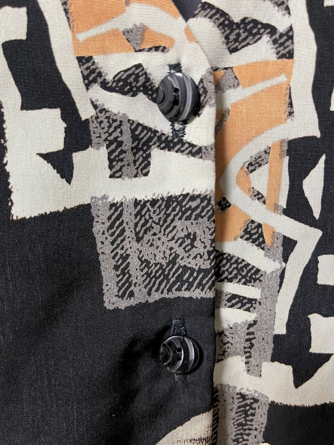 Art Motif Pattern Vest 상품이미지5