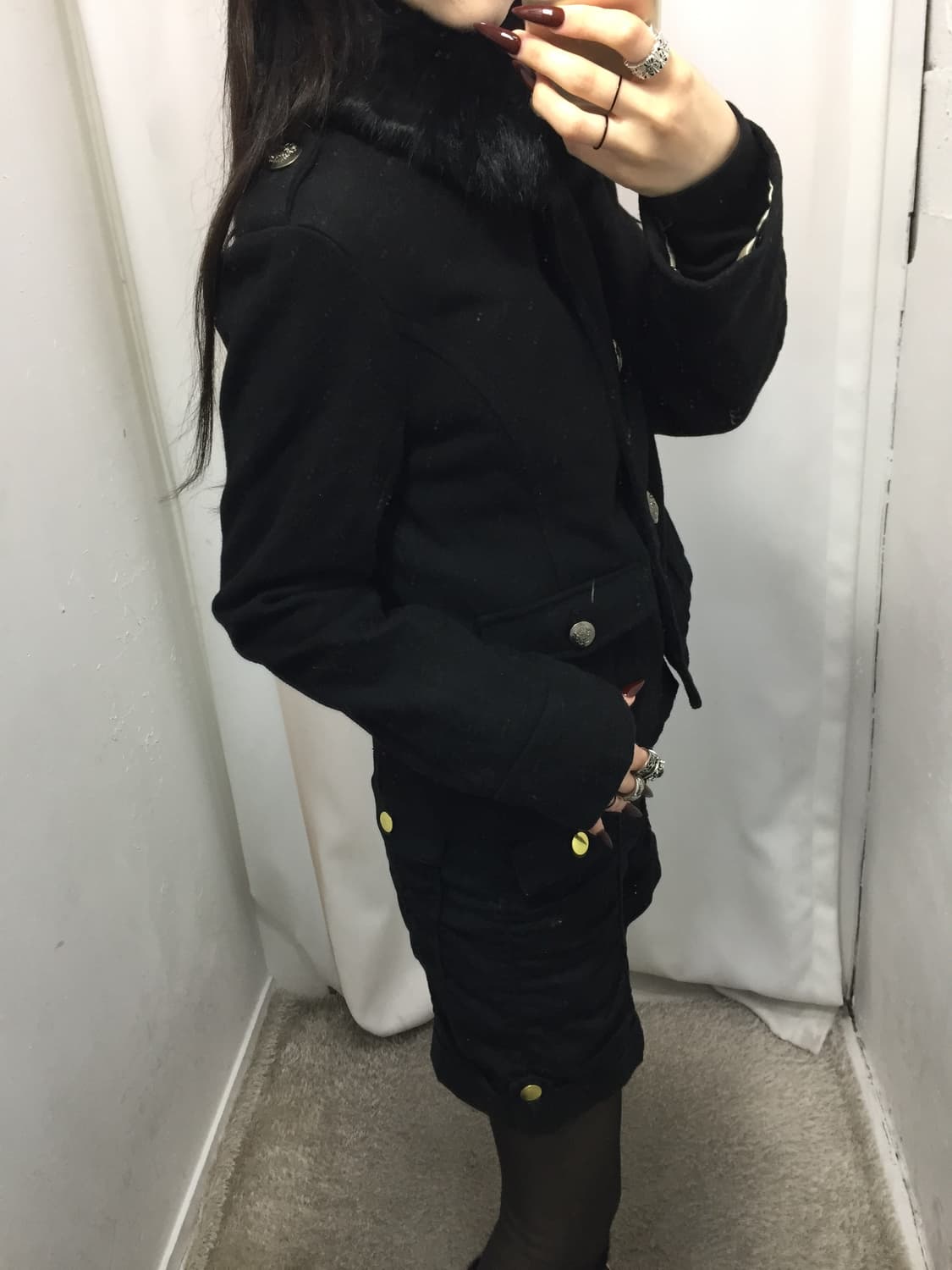 블랙퍼 코디 👻 상품이미지2