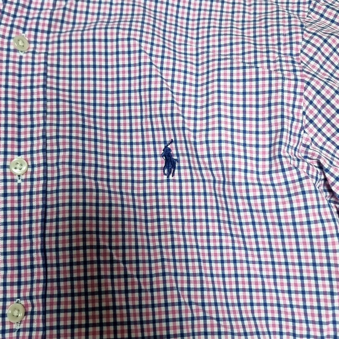 폴로 랄프로렌 체크 남방 긴팔 셔츠(95) 상품이미지3