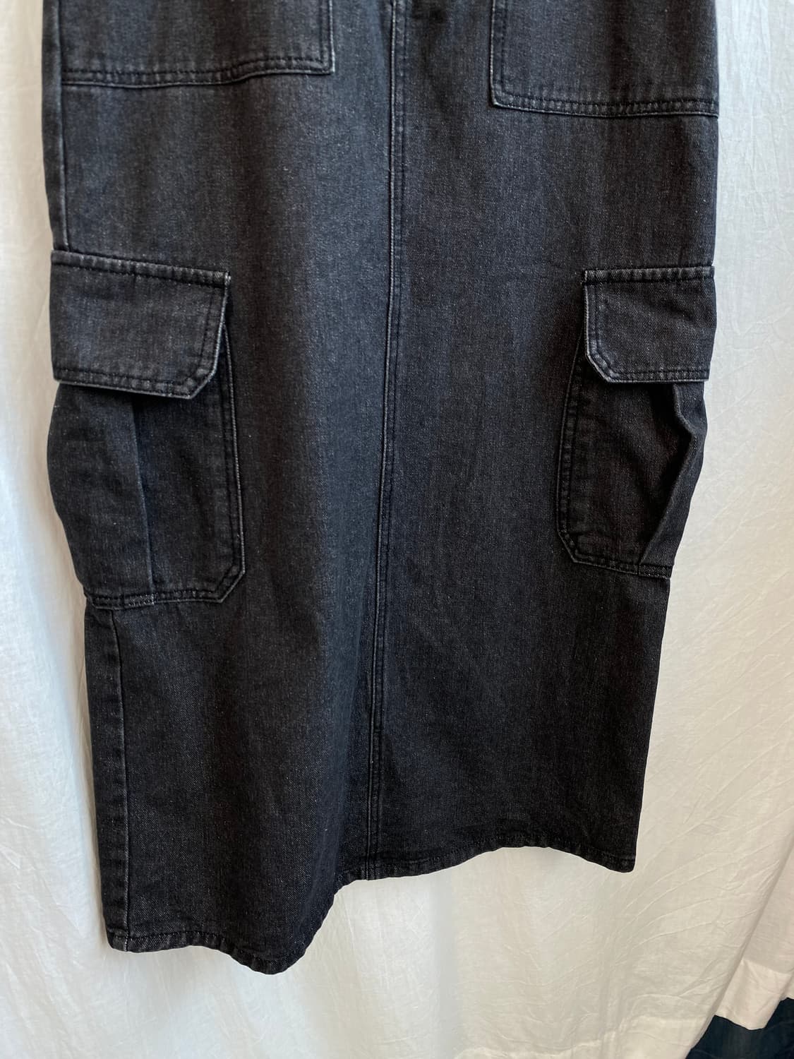 GRL 흑청 롱스커트(24) 상품이미지4