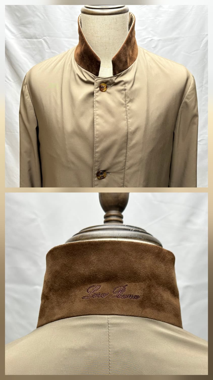 로로피아나 세브링 윈드메이트 코트 L(105) 민트급 판매 상품이미지5